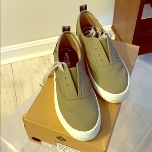 Olive Green Sperry